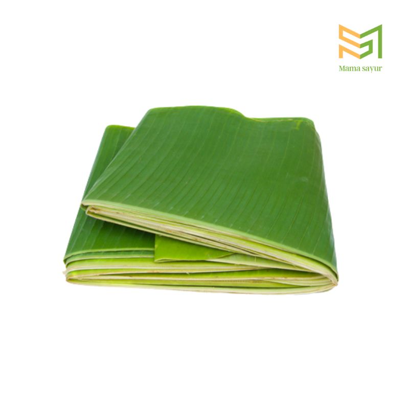 

Daun pisang muda per lembar