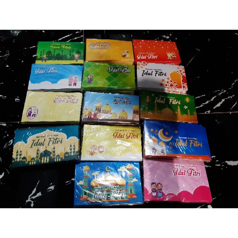 

Amplop Lebaran Siap pakai perpak isi 20pcs