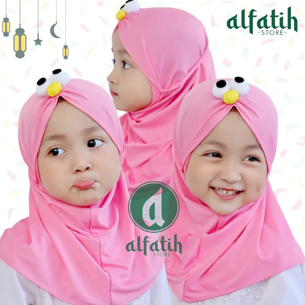 ALFATIH STORE / JILBAB ANAK ELMO EMOTICON HIJAB ANAK ELMO MURAH / JILBAB ANAK TERLARIS COD  KERUDUNG ANAK HIJAB HIJAB ANAK BAYI PEREMPUAN / HIJAB ANAK / JILBAB ANAK BAYI USIA  0-3 TAHUN BAHAN JERSEY PREMIUM NYAMAN DI PAKAI