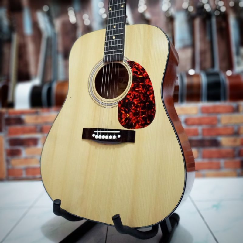 Gitar Akustik Jumbo Murah Meriah Fullset