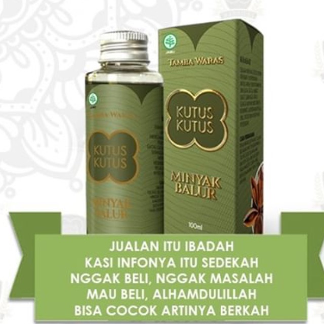 Minyak kutus kutus ORIGINAL