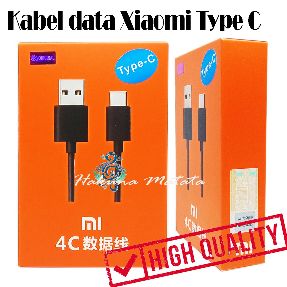 kabel data Xiaomi Type C Original xiaomi