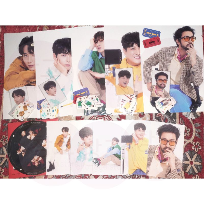 [READY STOCK] - SHARING SEASON GREETING 2022 SUPER JUNIOR SIWON SHINDONG LEETEUN EUNHYUK RYEOWOOK BE