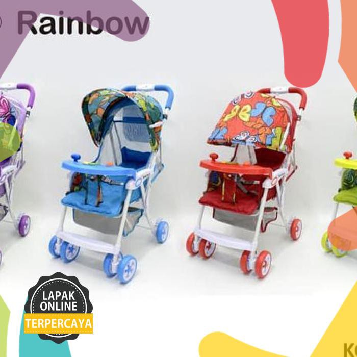 Terbaru Stroller Labeille Rainbow Produk Berkwalitas