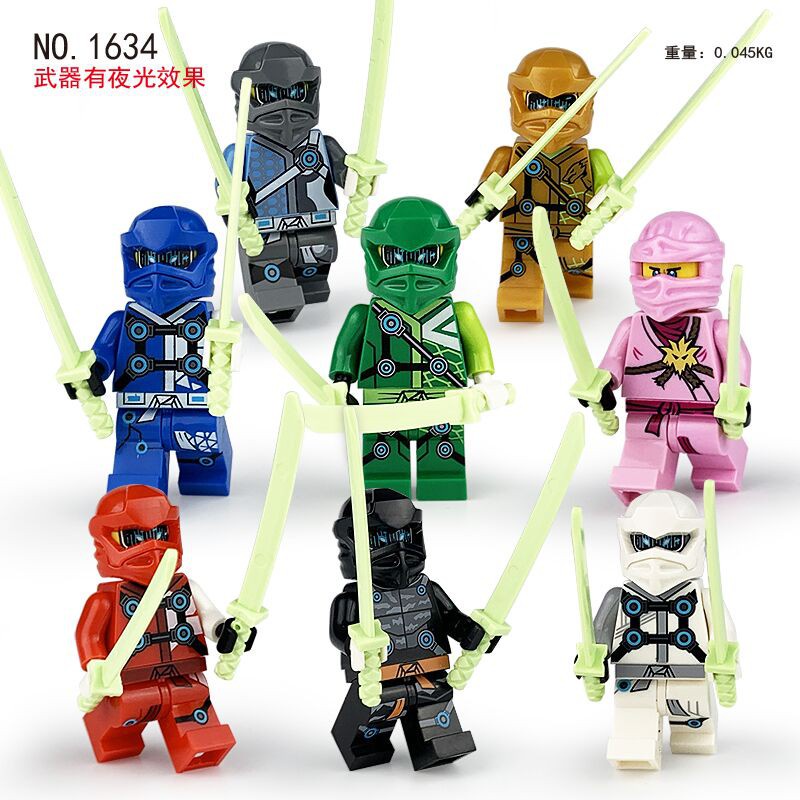 12 Pack Mainan Action Figure Model Ninja Militer Untuk Koleksi