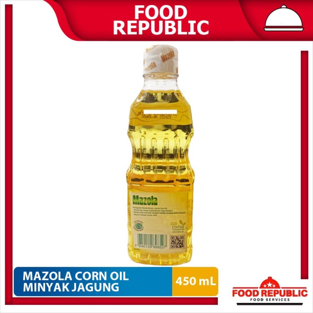 Mazola Corn Oil 450 ml Minyak Goreng Jagung Tinggi Vitamin E Halal