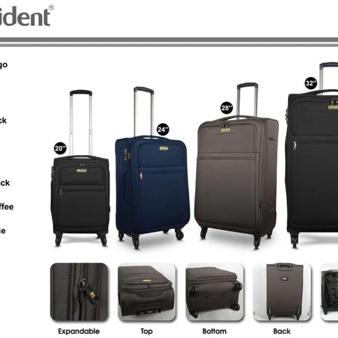 Koper President Bagasi Ukuran 28 Inch