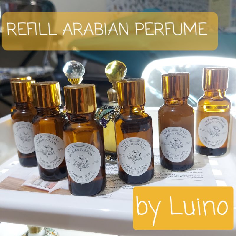 stock 2021 LIMITED refill arabian dubai perfume by luino sultan musk tahara trial kit sultan, arabia