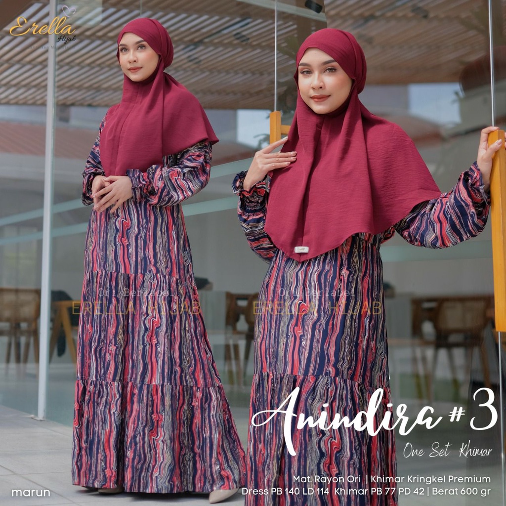 ANINDIRA DRESS BY ERELLA HIJAB