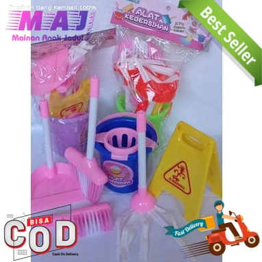 mainan anak perempuan alat kebersihan rumah / cleaning car mini / maenan anak perempuan cleaning tool set-3