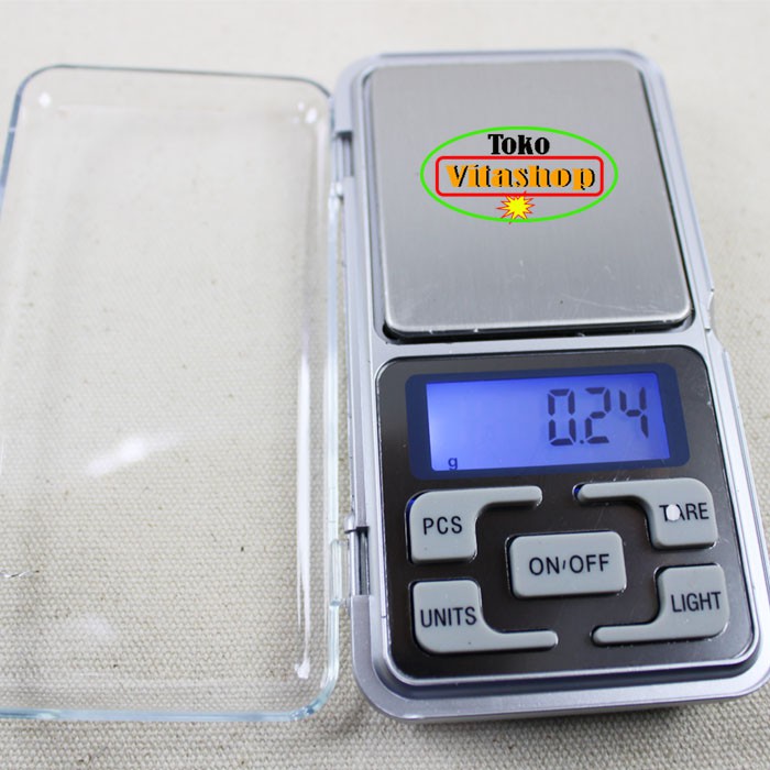 TIMBANGAN DIGITAL EMAS PERMATA POCKET SCALE 200G/0.01G