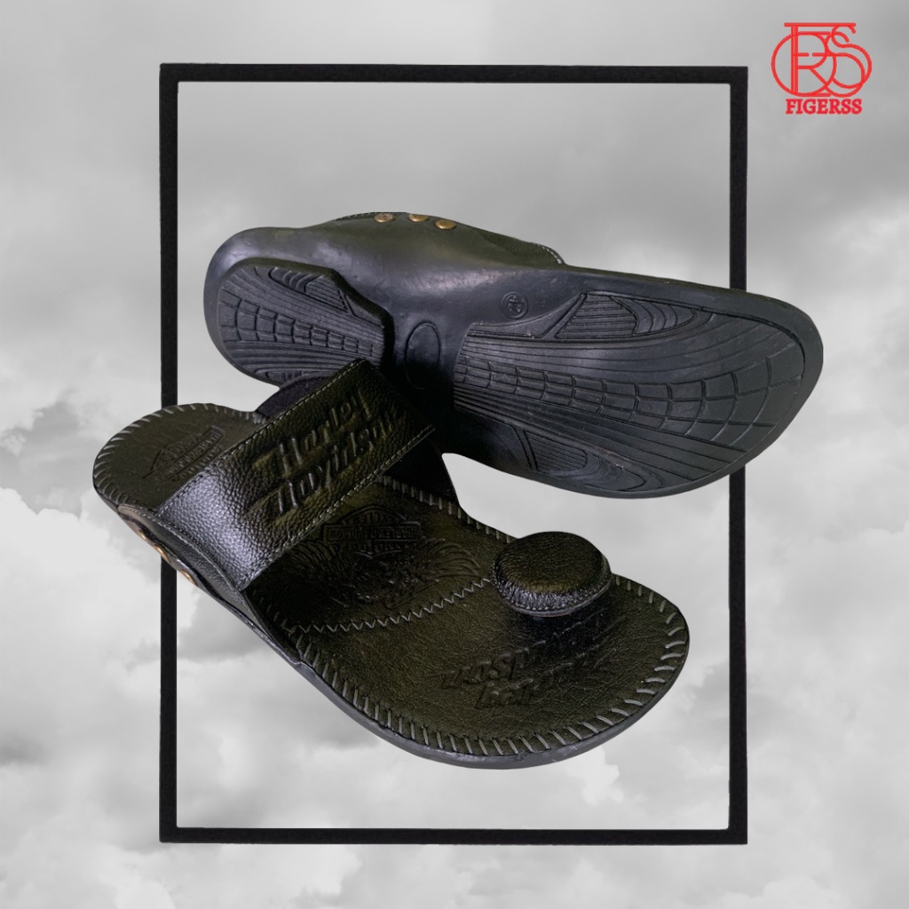 SANDAL PRIA KULIT HARLEY DAVIDSON