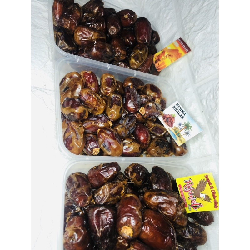 

500gr Kemasan Box Kurma Golden Valley / Al saad Emirates / Al Amal