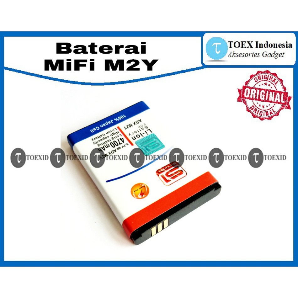 Baterai Modem MiFi Andromax M2Y / XL GO MoviMax MV 4G - Batre Double Power IC - Super One Original