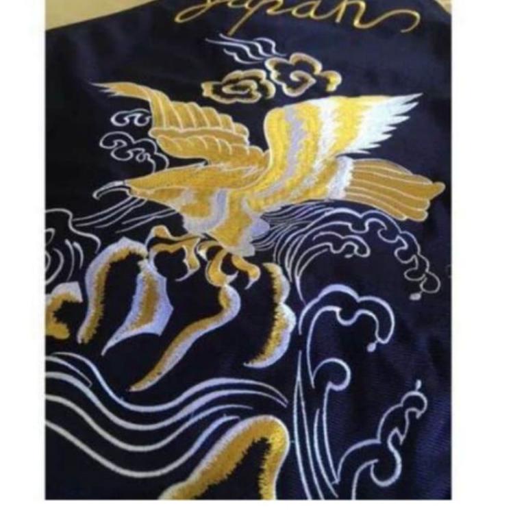 Dijamin Miring harga.. Jaket Sukajan Murayama Gold Eagle Low And High ( S - XXL )