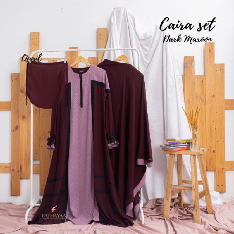 SIAP KIRIM Caira Dress Set Fathayaa.indonesia Gamis Couple Gamis Lebaran