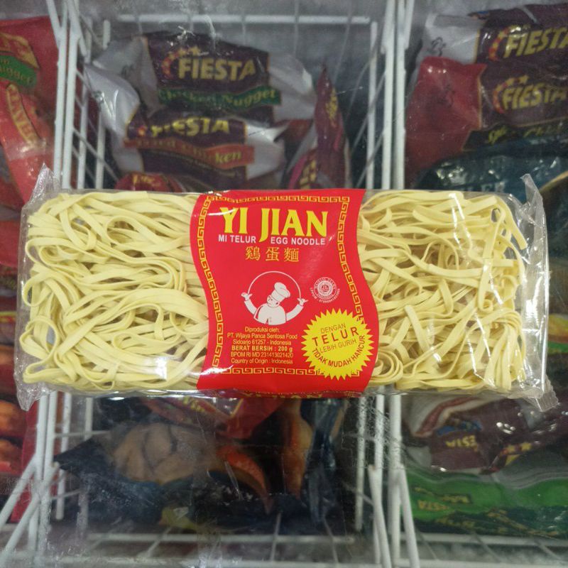 

Yi Jian Mie Telur Lebar 200g