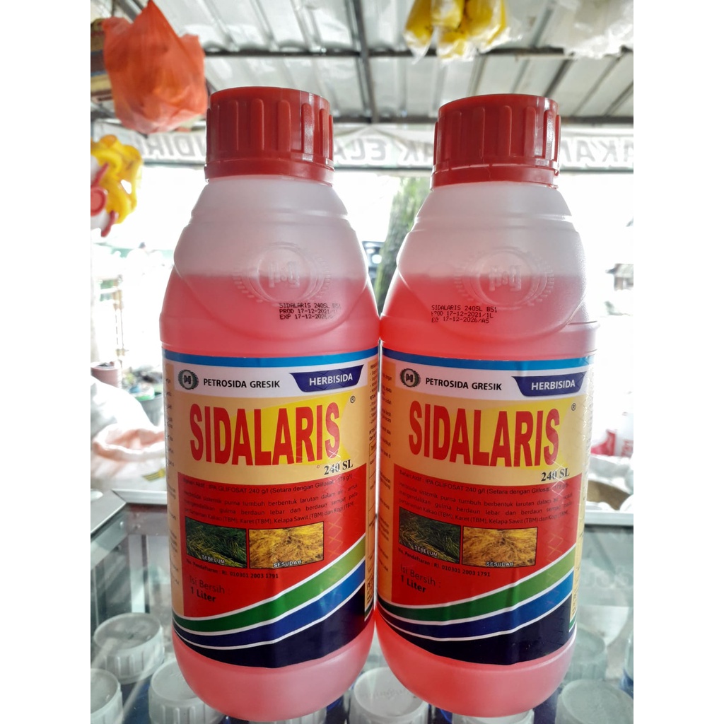 OBAT RUMPUT Sidalaris 240 SL - 1L Herbisida Pembasmi Rumput Sistemik