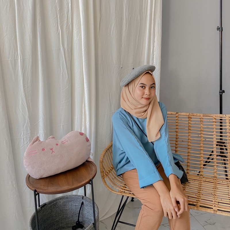 daniella crop top // atasan lucu // baju atasan wanita // luna crop top // stacy crop top-Wardah