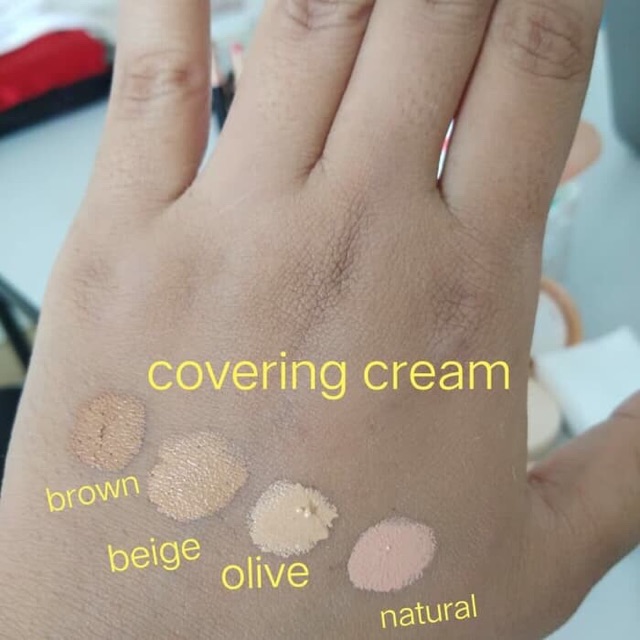 `ღ´ PHINKL `ღ´ 【v】【i】【v】【a】 Viva covering cream alas bedak menutupi jerawat bekas jerawat