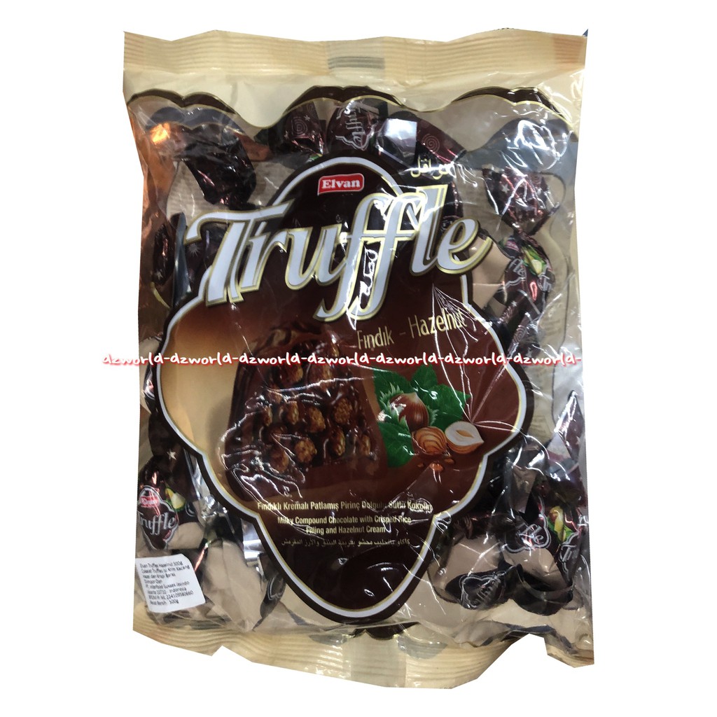 Truffle Findik Strawberry Cokelat Isi Krim Stroberi 500gr