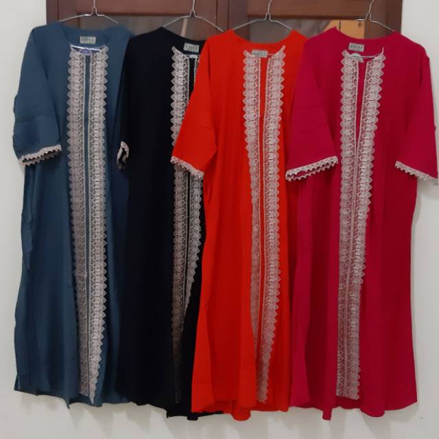 daster NIRMALA renda resleting #busuifriendly