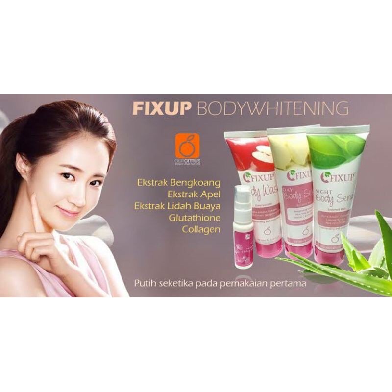 fix up whitening body series by ourcitrus