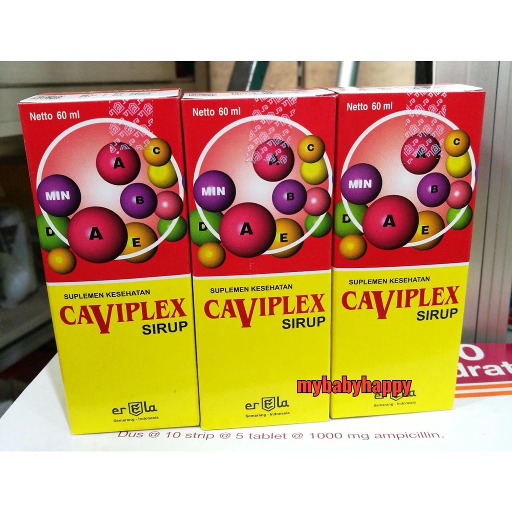 CAVIPLEX SIRUP 60ML CAVUCUR + DHA | CURVIPLEX | Suplemen Sirup Anak