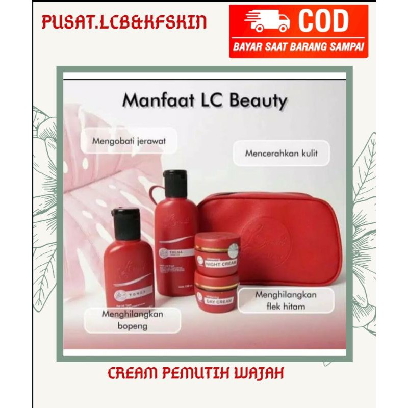 Cream pemutih wajah LC BEAUTY KF SKIN ORIGINAL / LCBEAUTY / KFSKIN cream flek