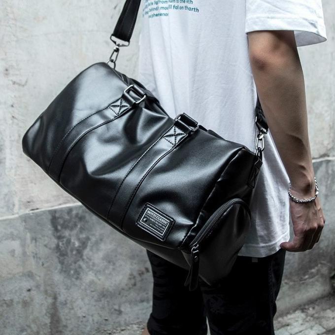 tas selempang kulit pria tas travel gym bisa tas jinjing tas cowok