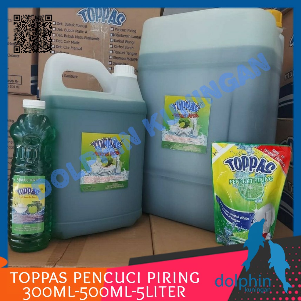 TOPPAS Sabun Cair Pencuci Piring Dirigen 5 Liter
