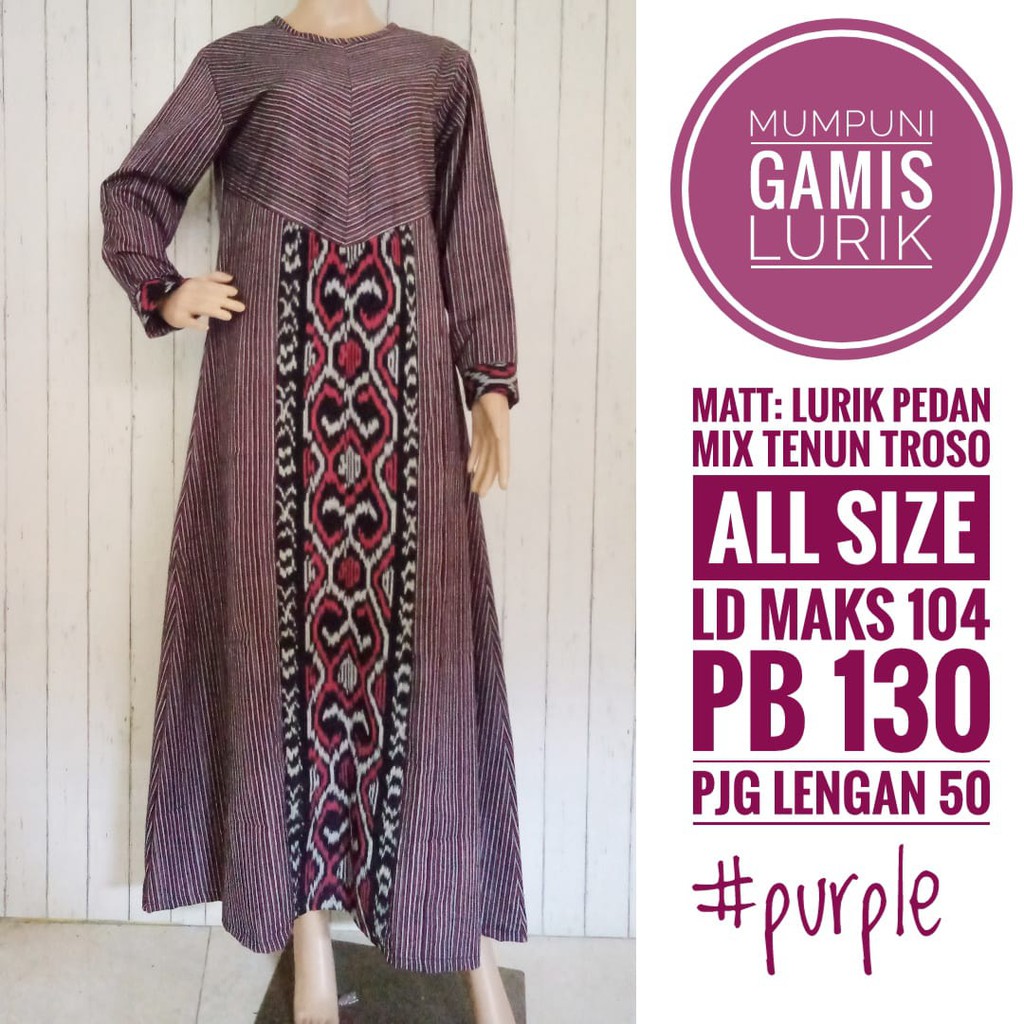 Mumpuni Gamis Lurik