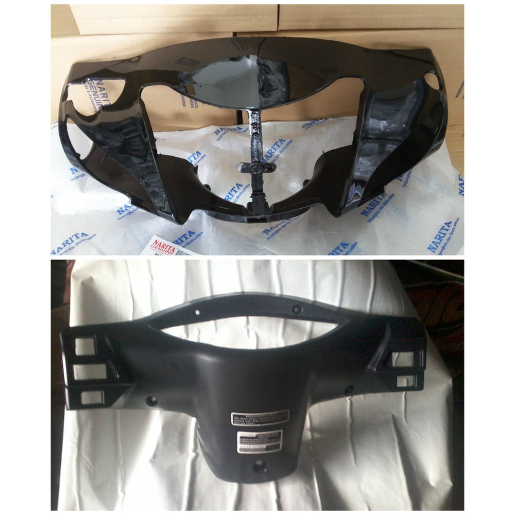 Narita - Batok Set Depan Belakang Supra Fit New Cakram Hitam