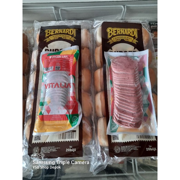 

Paket Burger isi 20 pcs