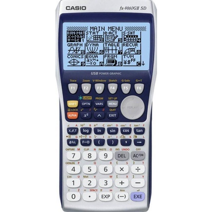 

CASIO FX-9860 GII SD - Kalkulator Graphic Scientific/Ilmiah