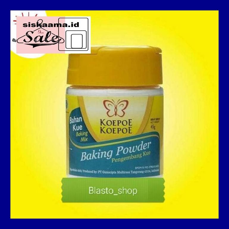 

A40D0Yh Kupu Kupu Baking Powder 45 G D50Tr40V