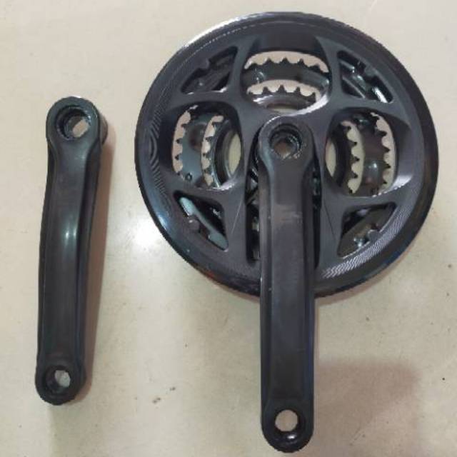 Crank gear  tengah gir 3 susun sepeda  MTB Shopee Indonesia