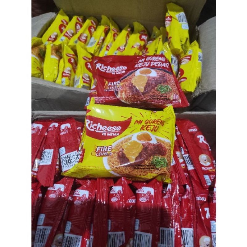 

TERMURAH‼️DUS MIE RICHEESE VIRAL MIE GORENG RICHEESE MIE RAMEN MIE RICHEESE LEVEL 0 - 5 SEDUS BACA DEKSRIPSI‼️