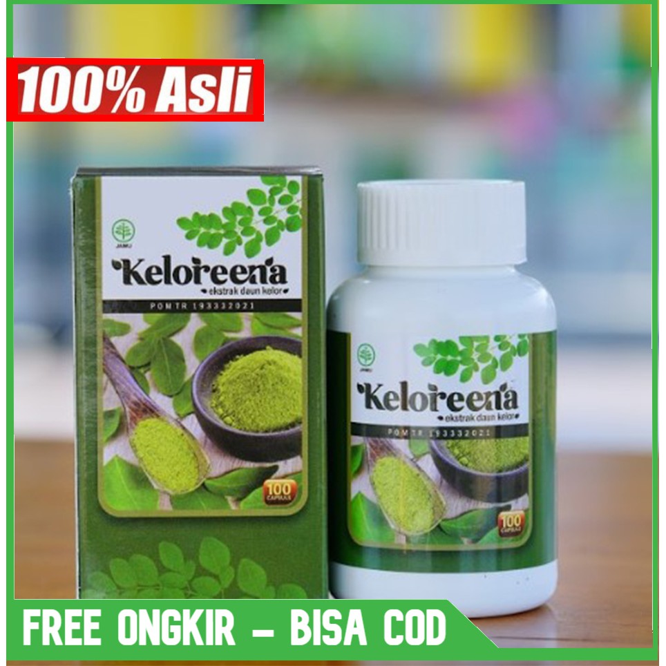 Keloreena Kapsul Ekstrak Daun Kelor Alami Obat Untuk Sperma Encer Pengental Sperma Penyubur Sperma