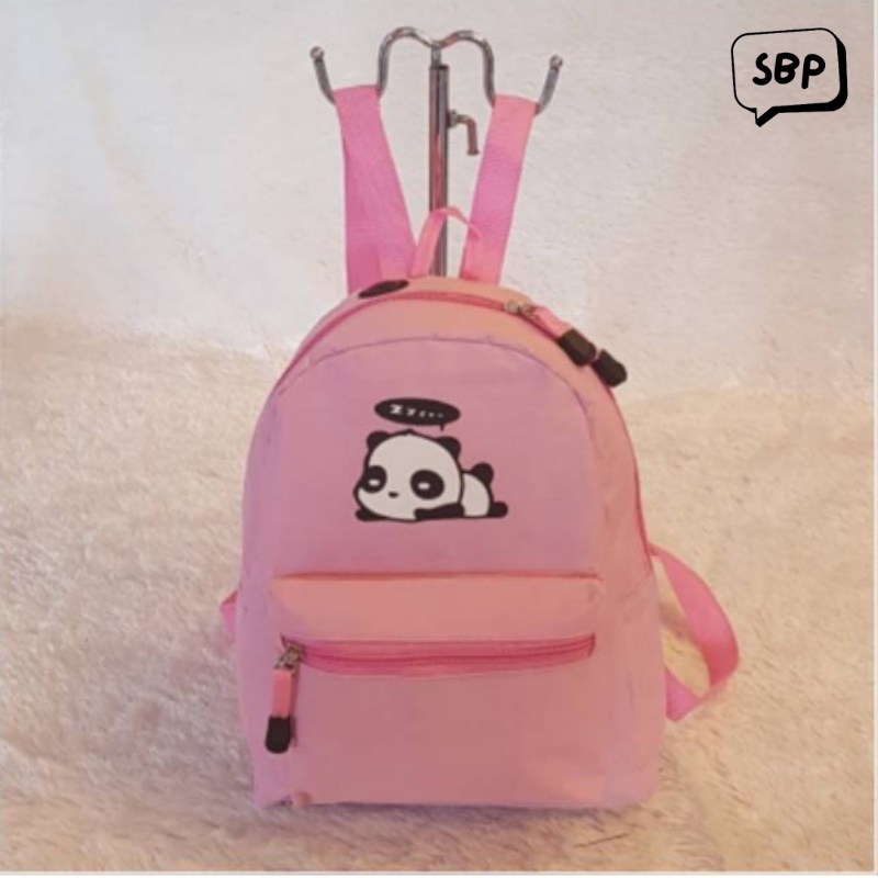 COD Ransel mini - tas ransel kecil Motif Panda Tas Sekolah Tk Paud SBP