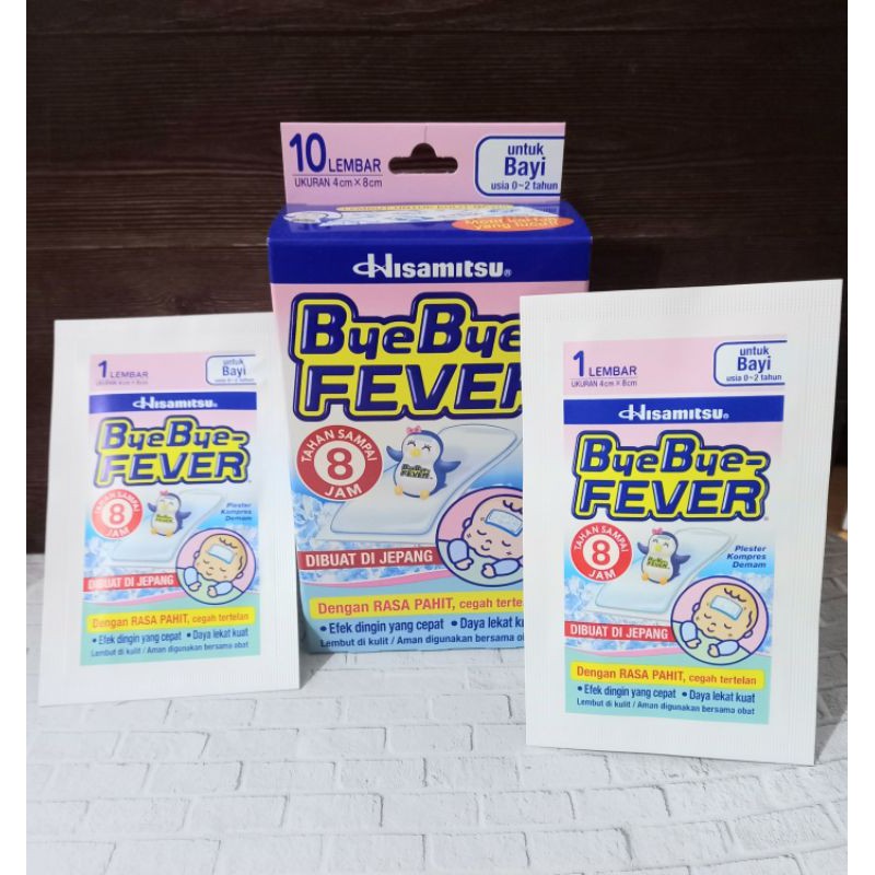 Bye bye fever bayi / kompres demam bayi