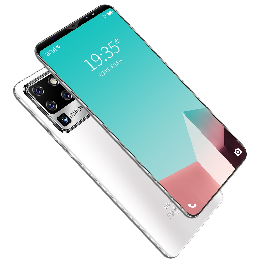 【Terbaru 2021 hp murah promo】Galaxy S30U Plus 6.1inch RAM 8GB ROM 128GB Android 10.0 hp Fingerprint Garansi Resmi Gratis Ongkir COD ready！-White