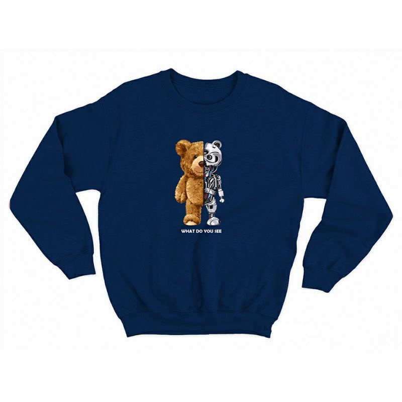 Sweater crewneck teddy bear (Robotic)