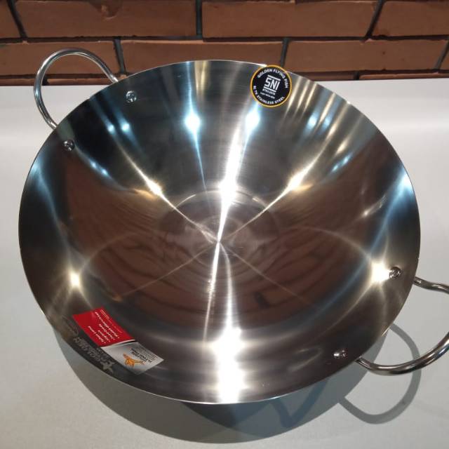 Wajan stainless jumbo anti lengket