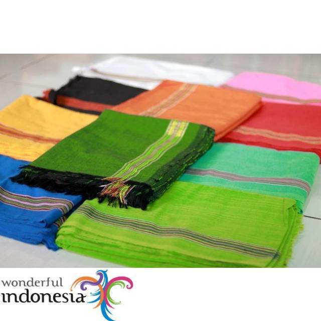 TENUN IKAT POLOS Troso Jepara PAMIRING Handmade