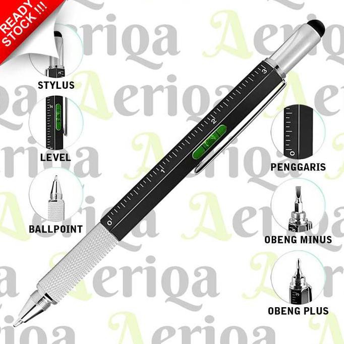 

Terbaru 6In1 Stylus Pen Hp + Pulpen + Obeng + Penggaris + Level - Multifungsi 13R Segera Dapatkan