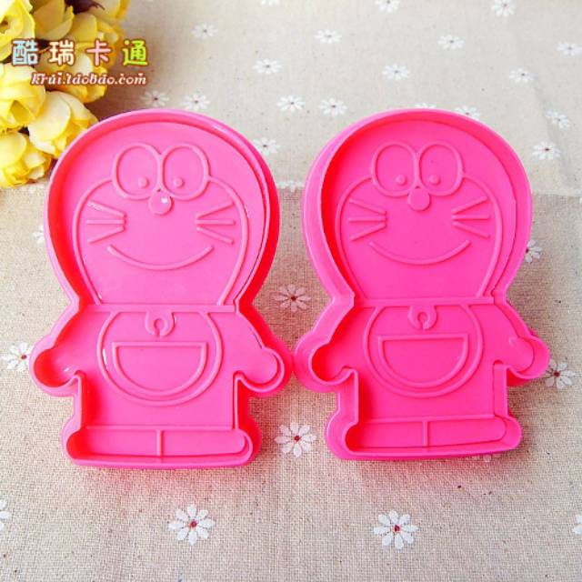 Cetakan kue kering biscuit cookies cutter doraemon