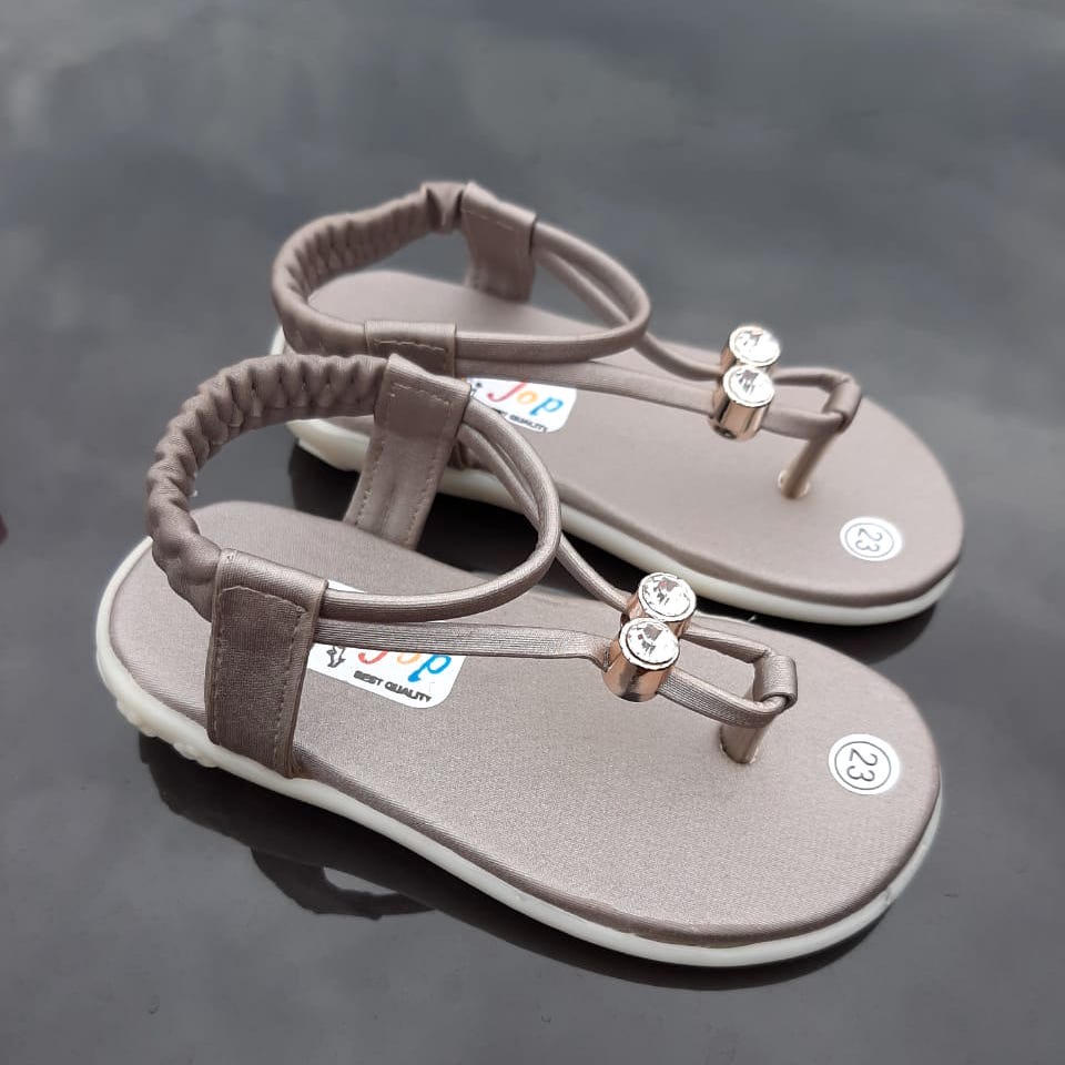 SDP08 22-25 Sandal Anak Perempuan Umur 1 2 3 tahun - Sandal Tali Anak Motif Diamond