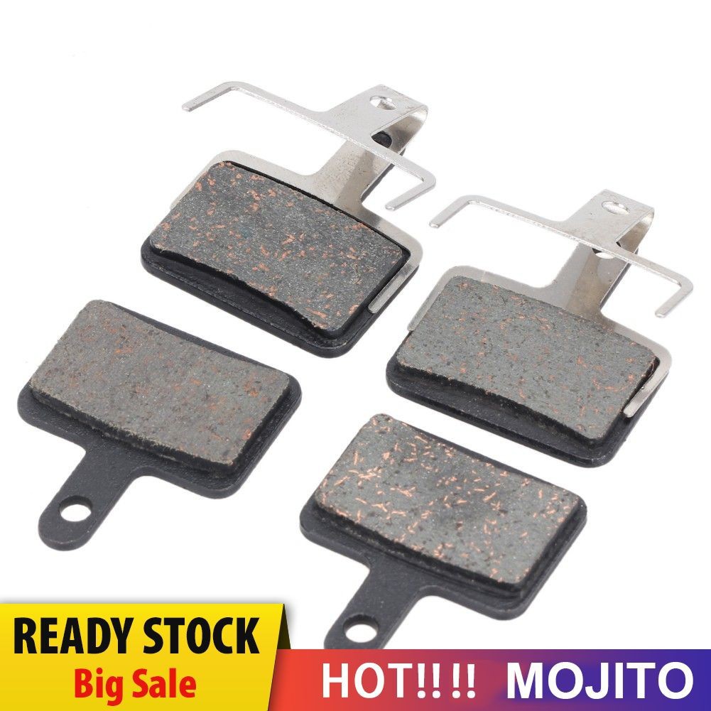 MOJITO Mojoyce Mountain Bicycle Cycling Disc Brake Pads For Shimano M375 M445 M446 2 Pairs