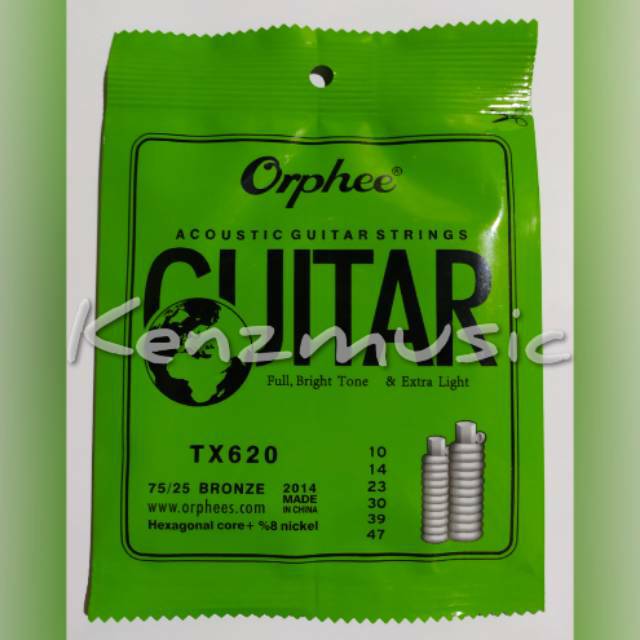 Senar Gitar Akustik Orphee TX620